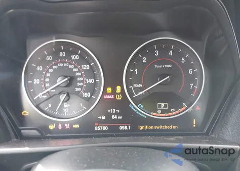 2016 BMW 228I xDrive z USA, uszkodzony, nr VIN WBA1G9C59GV599521